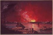 Nicolino V. Calyo, Great Fire of New York
